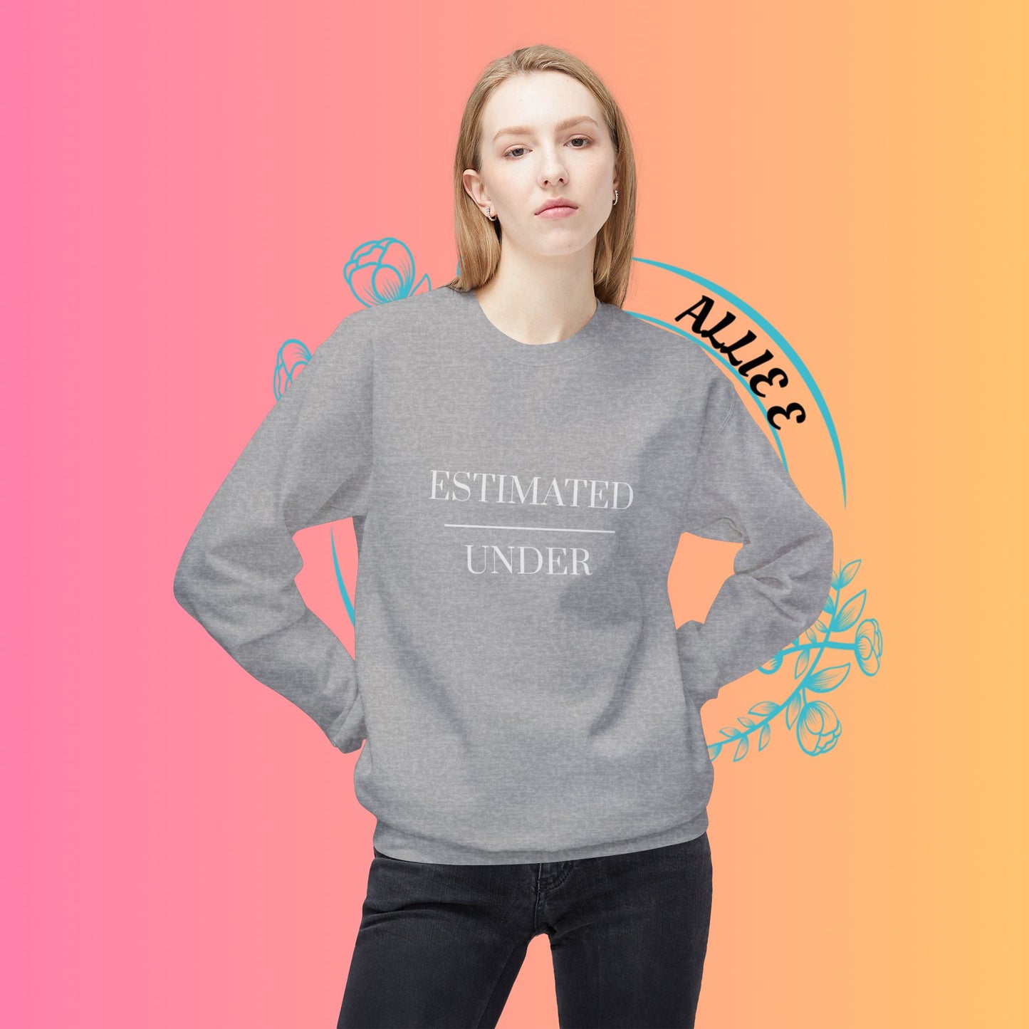Underestimated Crewneck Sweatshirt | Cozy Pullover for Everyday Wear, Gift for Friends, Casual Style, Relaxed Fit