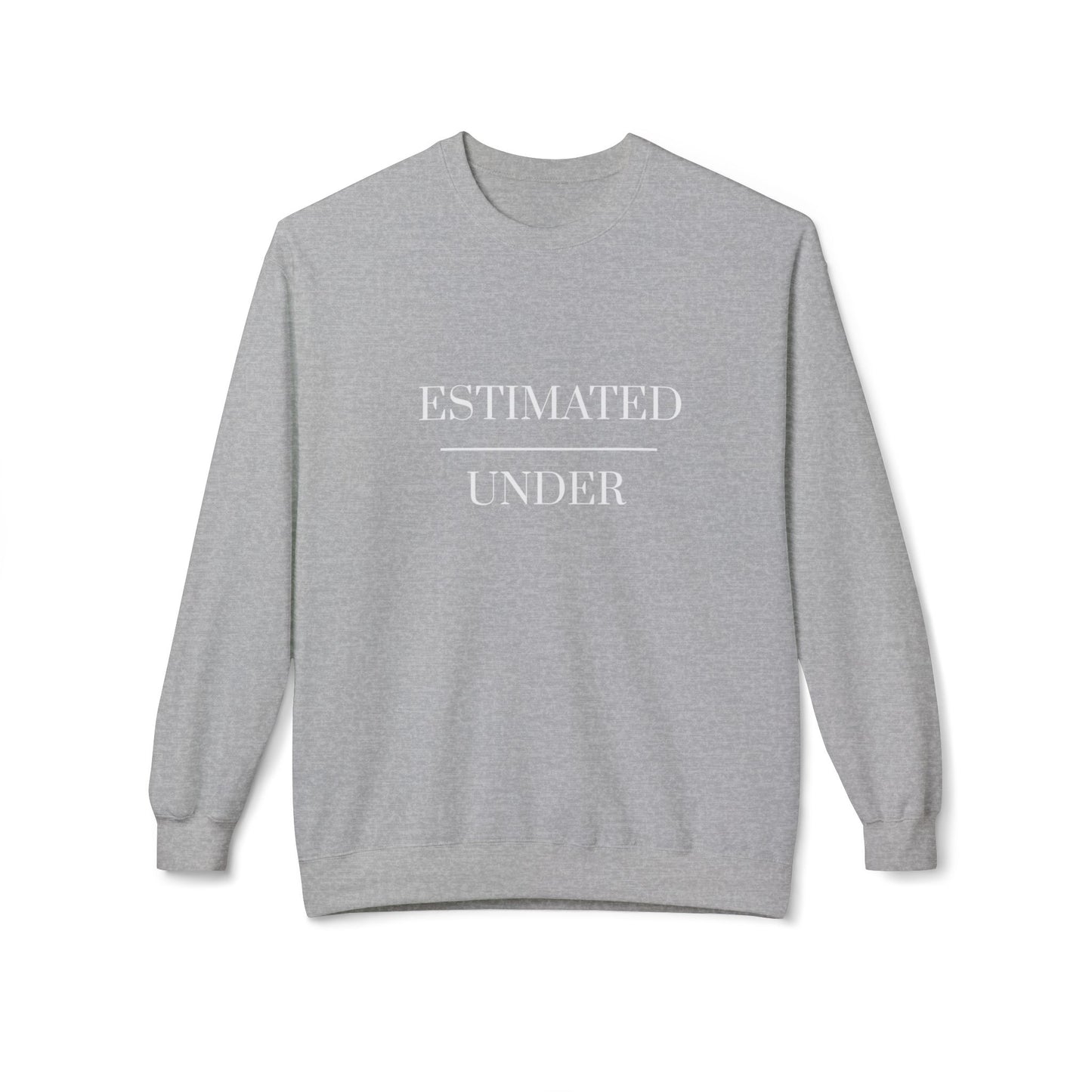 Underestimated Crewneck Sweatshirt | Cozy Pullover for Everyday Wear, Gift for Friends, Casual Style, Relaxed Fit