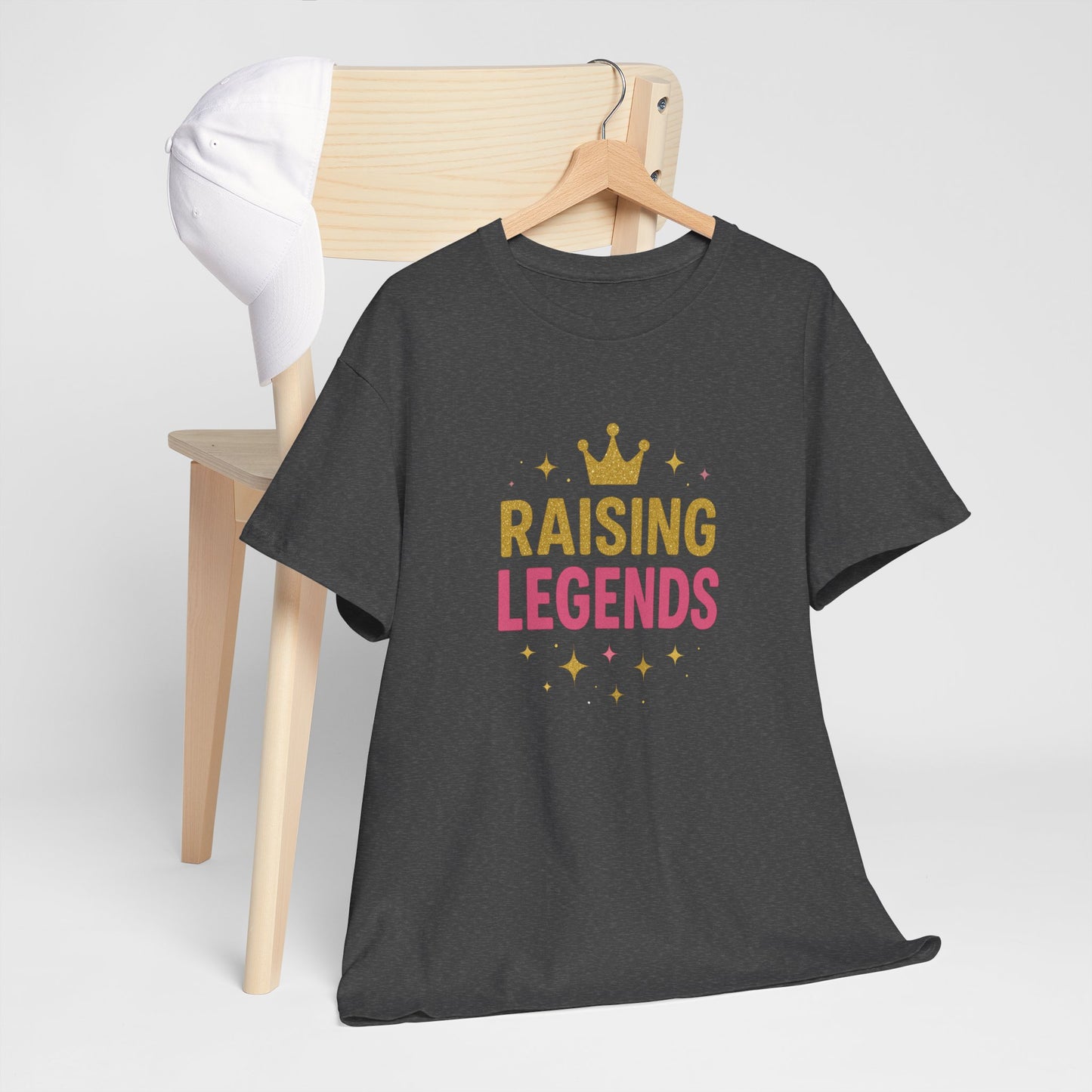 Raising Legends Cotton Tee - Fun Unisex Tee, Inspirational Gift, Family Reunion Shirt, Birthday Celebration Apparel, Everyday Casual Wear