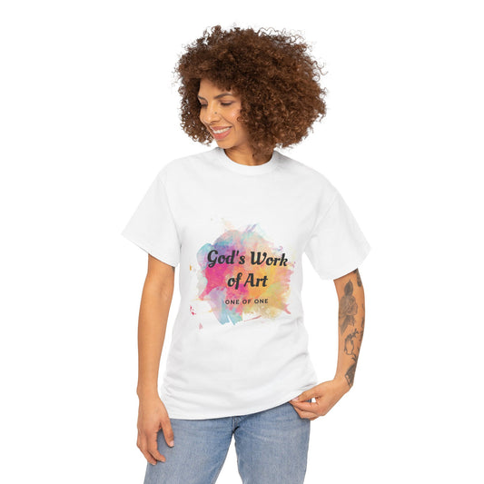 God's Work of Art Unisex Heavy Cotton Tee, Inspirational T-Shirt, Gift for Artists, Unique Art Lover Shirt, Everyday Wear, Creative [...]