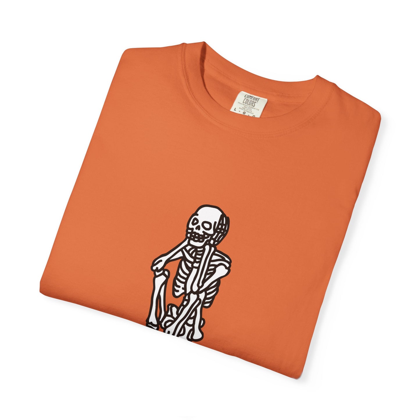 Spooky Reading Skeleton T-Shirt | Funny Book Lover Shirt, Halloween Gifts, Unisex Graphic Tee, Literary Humor, Cozy Casual Wear