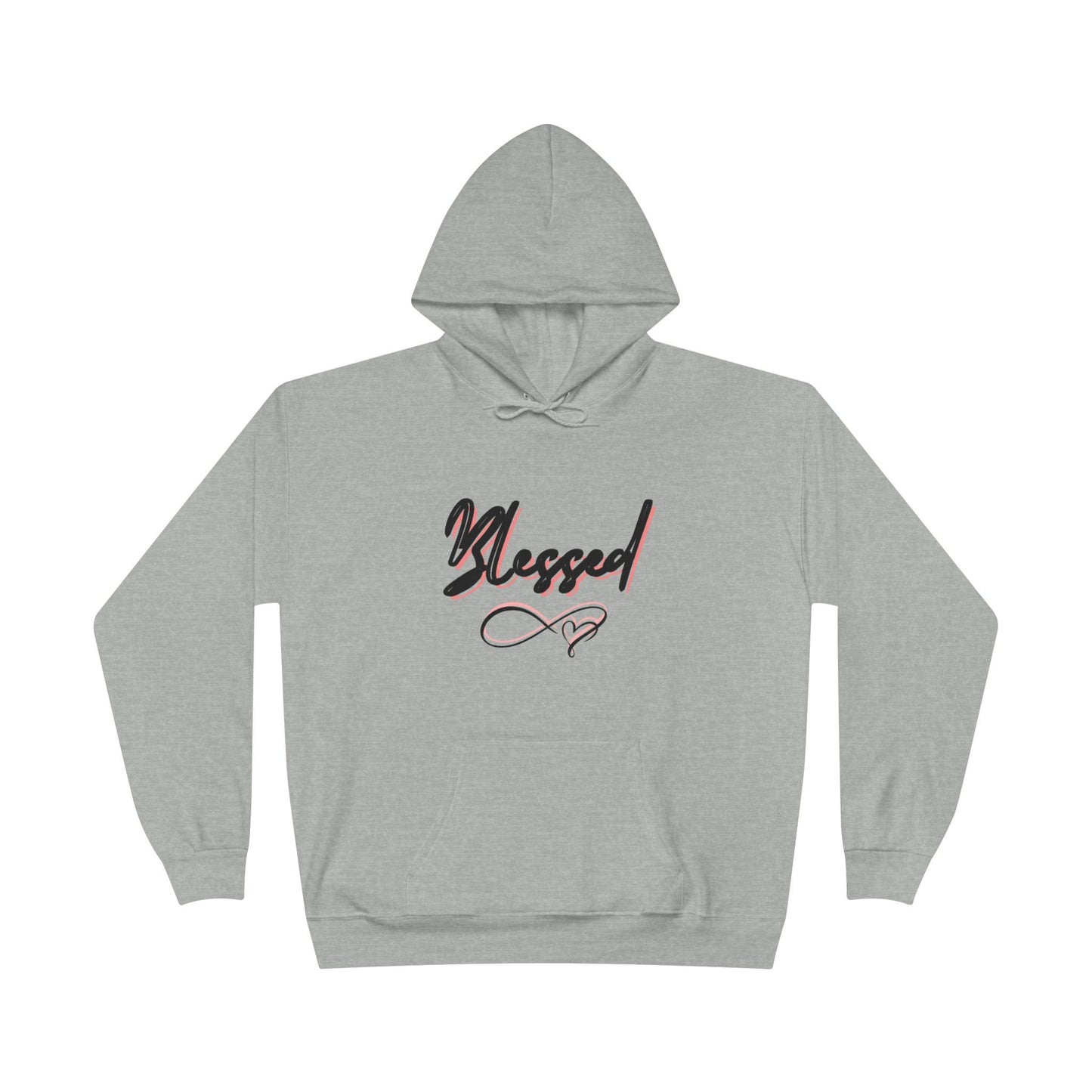 Blessed Eco-Friendly Hoodie, Faith-Inspired Pull-over, Versatile Comfortable Sweatshirt for Everyday, Gift for Believers, [...]