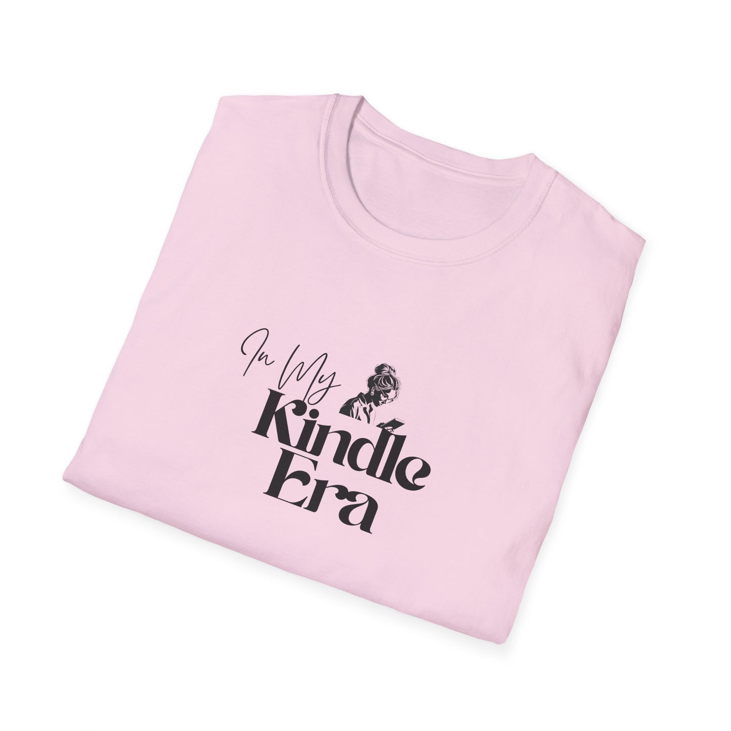 Kindle Reader T-Shirt, Softstyle Tee, Gift for Book Lovers, Reading Humor Shirt, Perfect for Holidays, Nerdy Apparel
