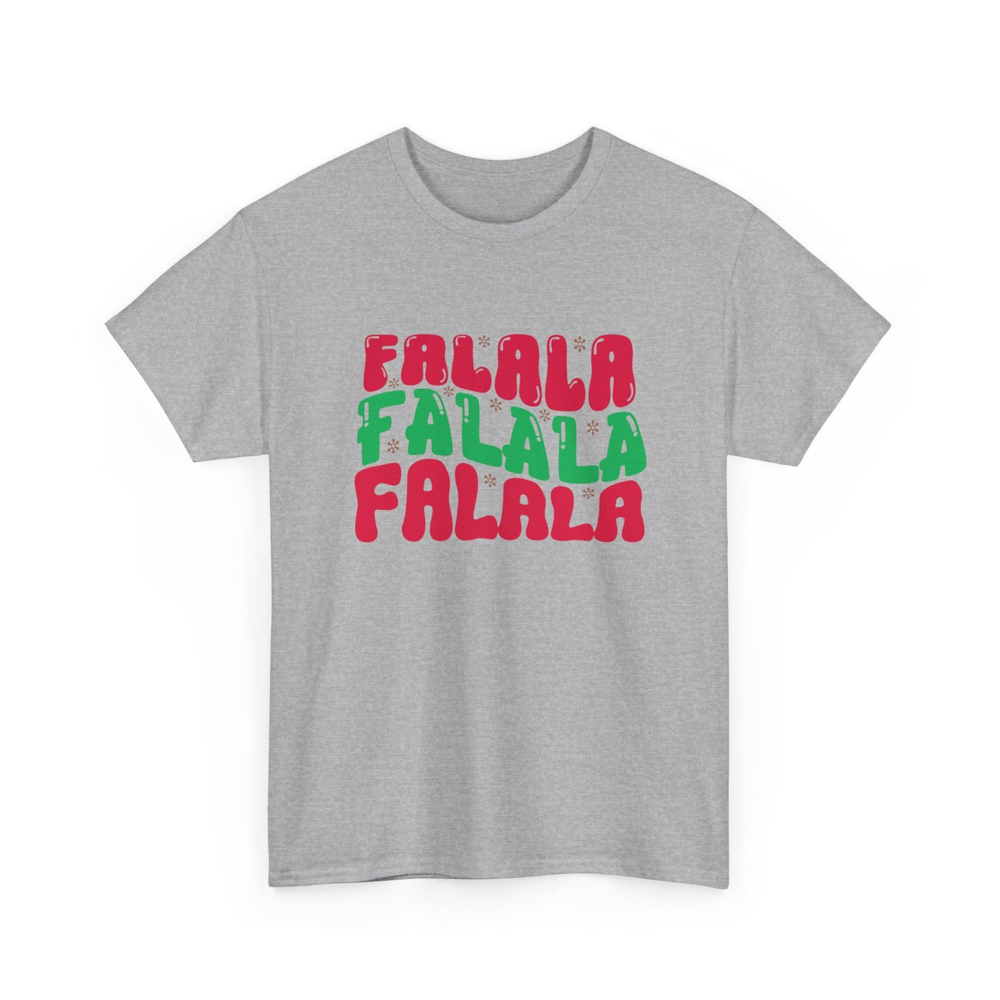 Festive Falala Unisex Heavy Cotton Tee - Holiday Celebration Shirt