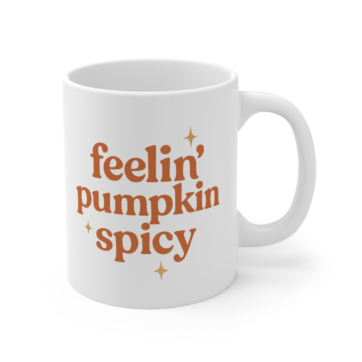 Cozy Pumpkin Spice Mug for Fall Lovers, Autumn Coffee Cup, Halloween Gift, Thanksgiving Kitchenware, Seasonal Beverage Mug