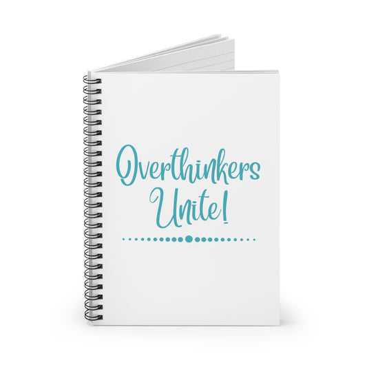 Buy Me Books Spiral Notebook - Overthinkers