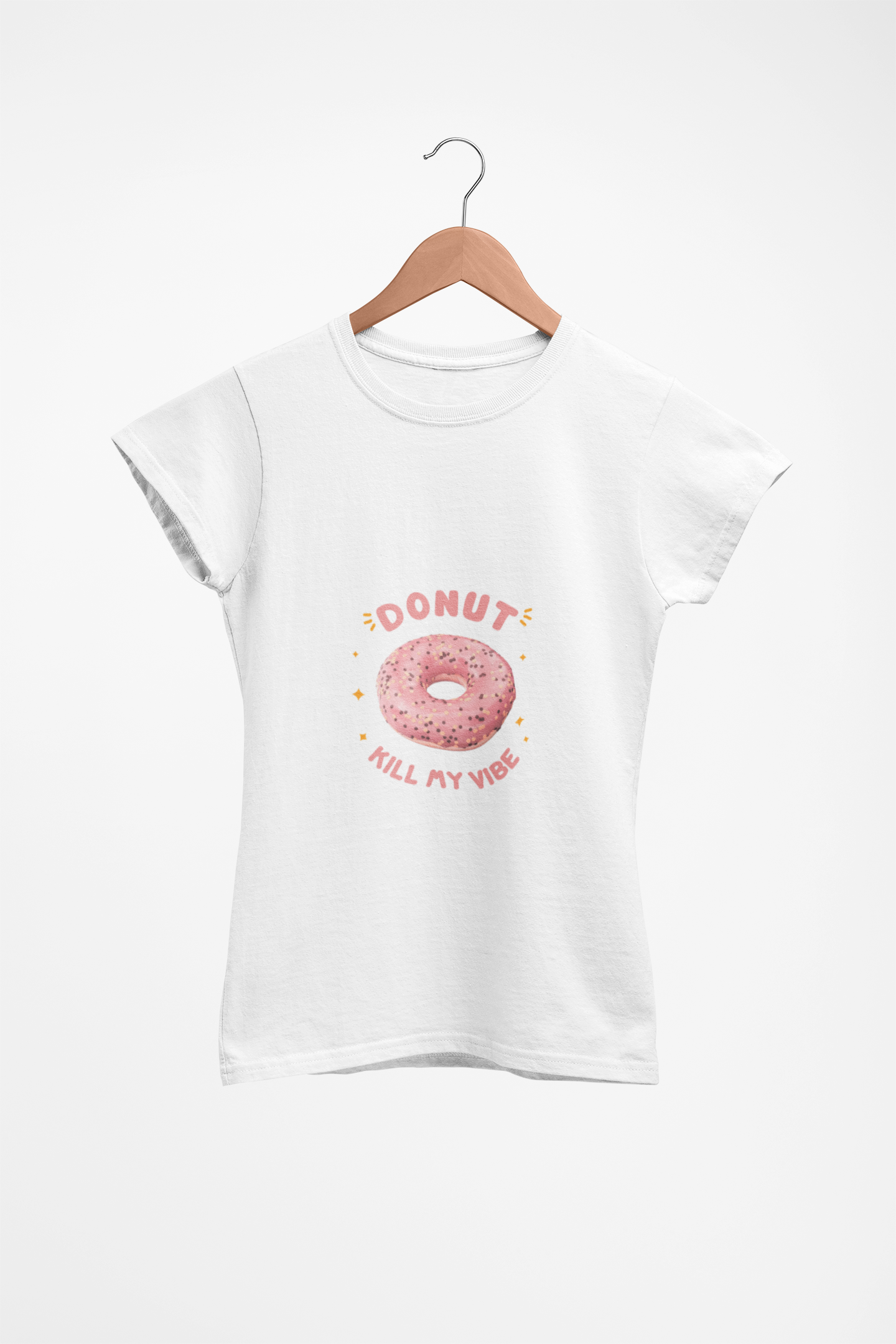Donut Kill My Vibe T-shirt | Fun Unisex Tee for Foodies, Gifts for Bakers, Casual Vibes, Sweet Treat Enthusiasts, Food-Themed Apparel