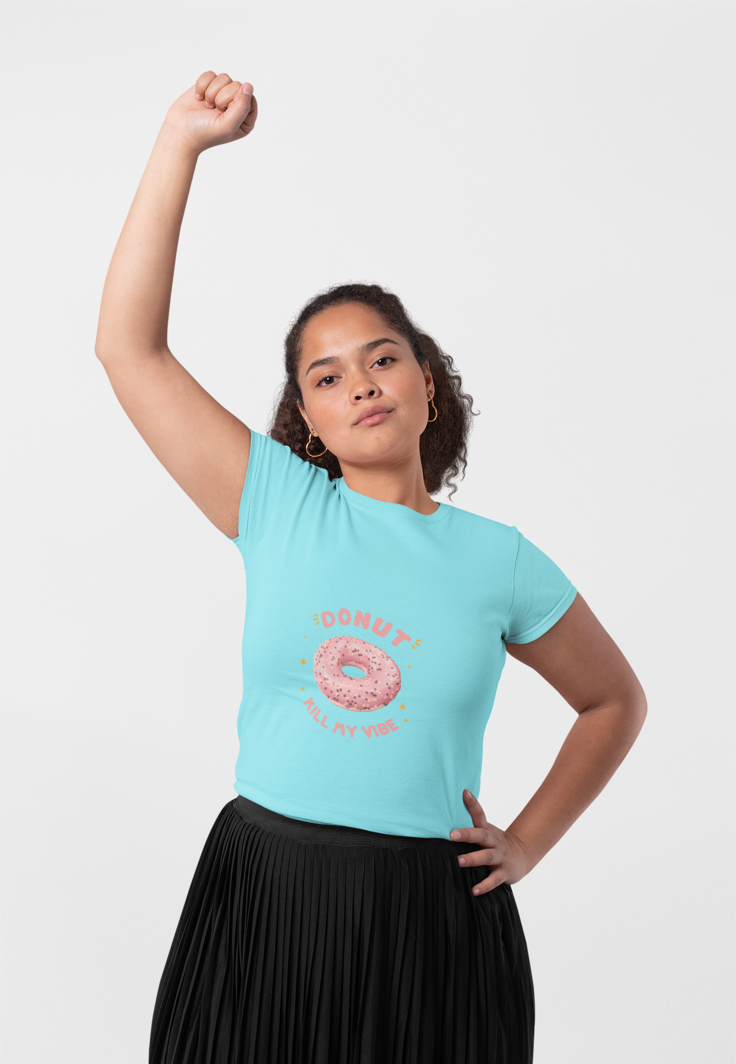 Donut Kill My Vibe T-shirt | Fun Unisex Tee for Foodies, Gifts for Bakers, Casual Vibes, Sweet Treat Enthusiasts, Food-Themed Apparel