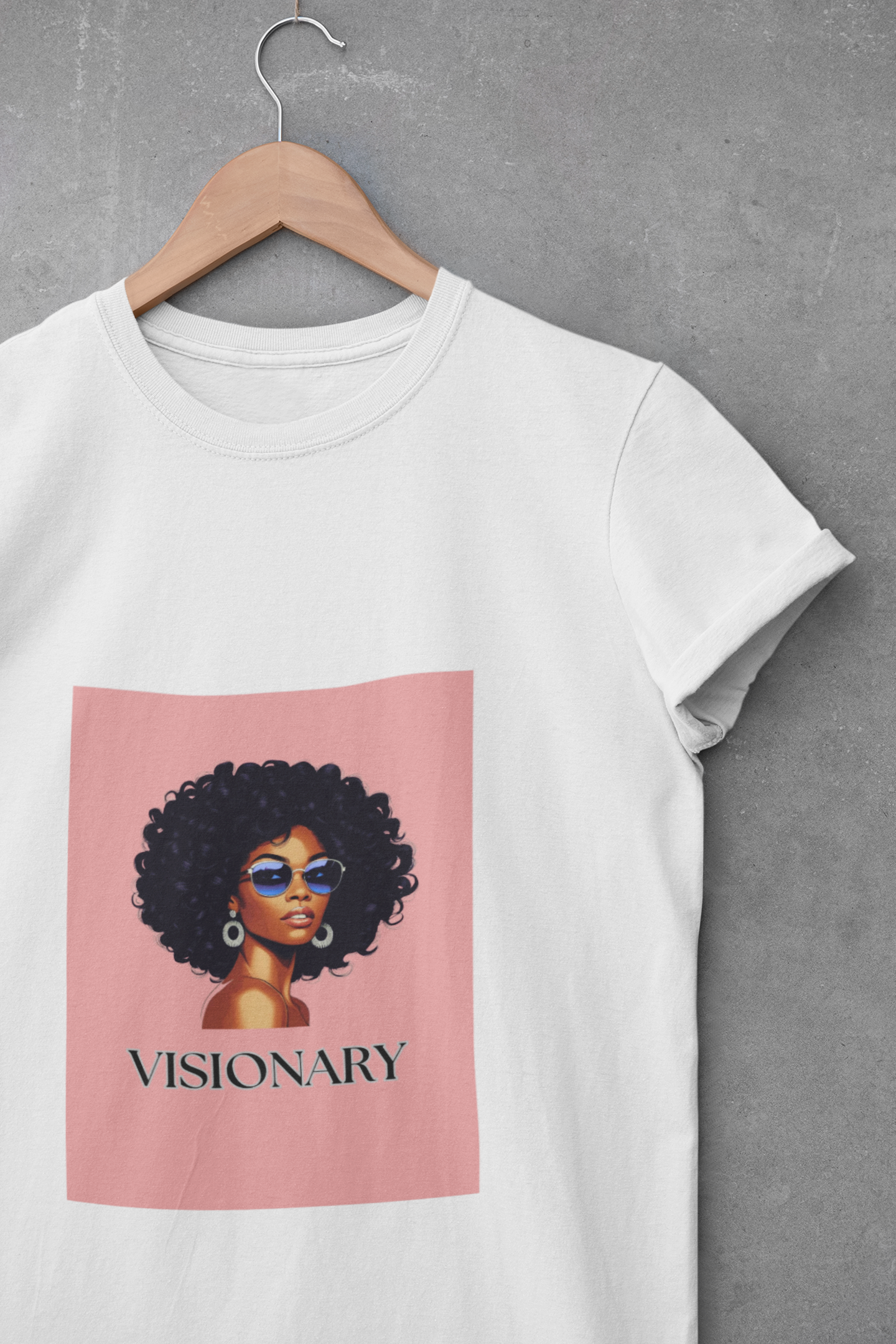 Women's Visionary T-Shirt, Inspirational Tee, Gift for Her, Black History Month, Fashion Statement, Everyday Wear, Stylish Graphic Tee