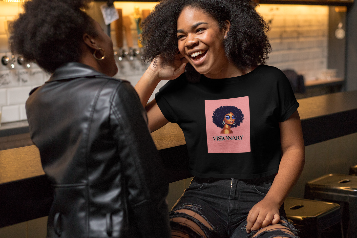 Women's Visionary T-Shirt, Inspirational Tee, Gift for Her, Black History Month, Fashion Statement, Everyday Wear, Stylish Graphic Tee
