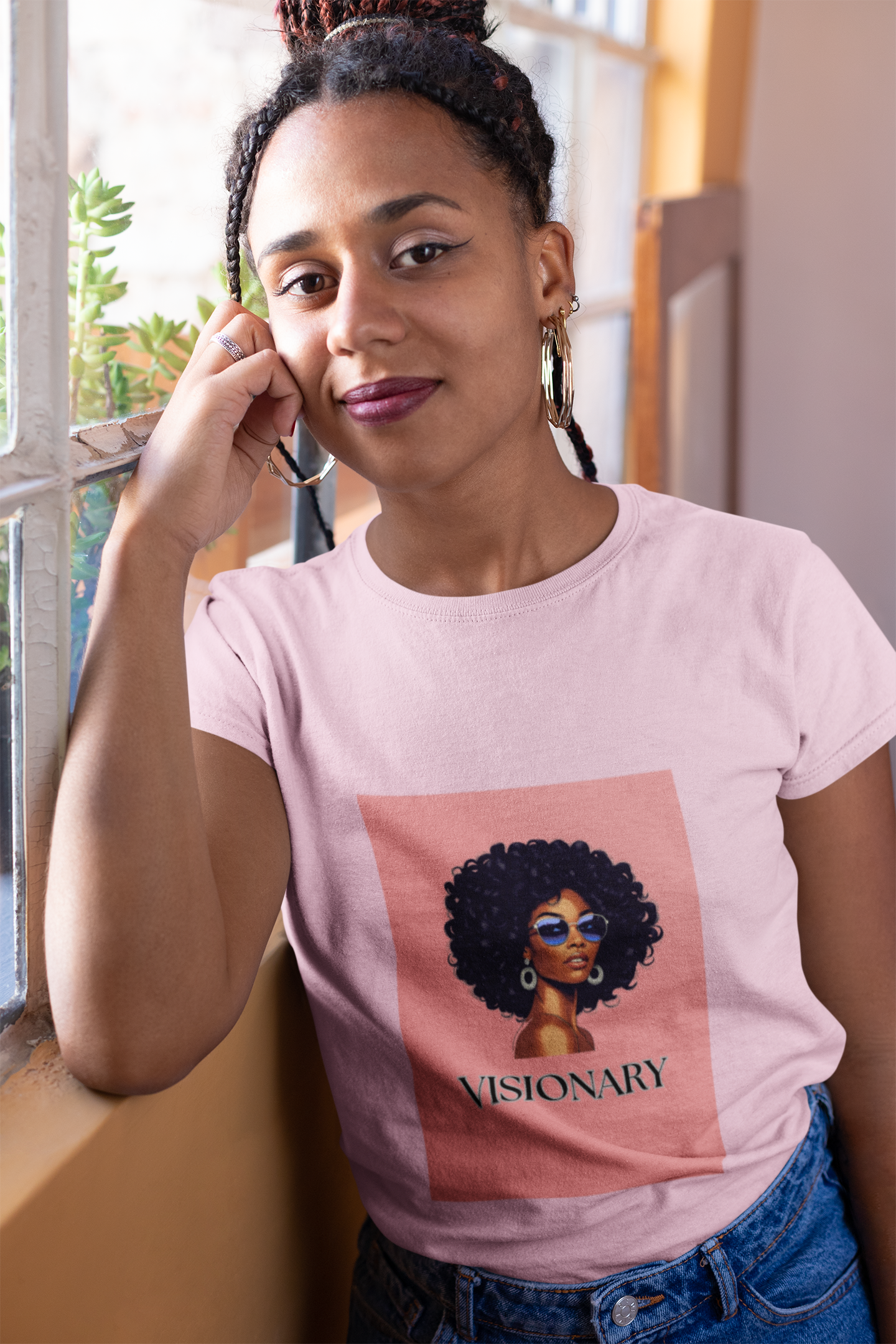 Women's Visionary T-Shirt, Inspirational Tee, Gift for Her, Black History Month, Fashion Statement, Everyday Wear, Stylish Graphic Tee