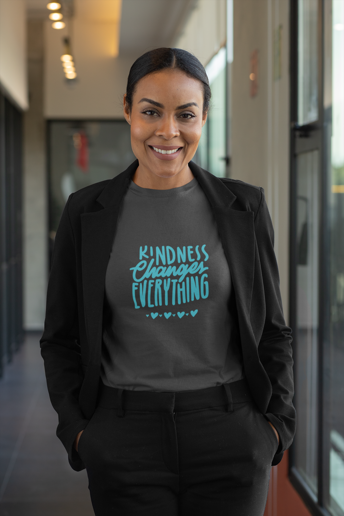 Kindness Changes Everything T-Shirt | Unisex Softstyle Tee, Inspirational Apparel, Casual Wear, Gift for Friends, Kindness Quote Shirt