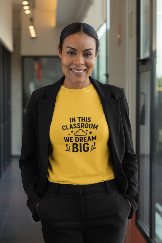 Inspiring Classroom T-Shirt | Dream Big Graphic Tee for Teachers, Motivational Gift, Education Lover's Apparel, Back to School Outfit, [...]