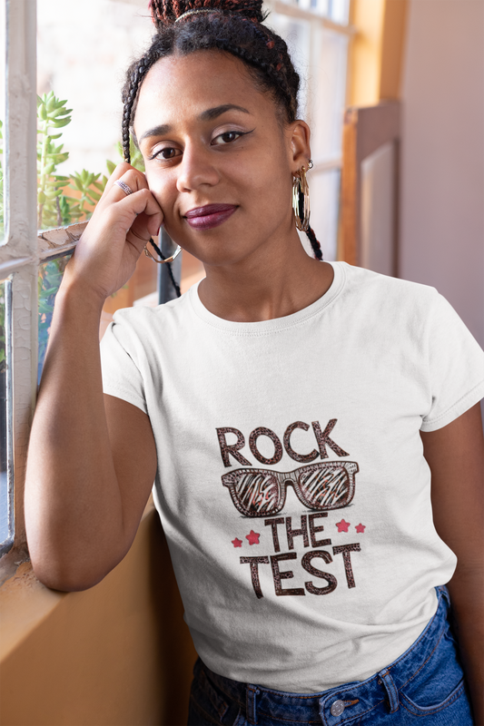 Rock The Test Tee For Teachers
