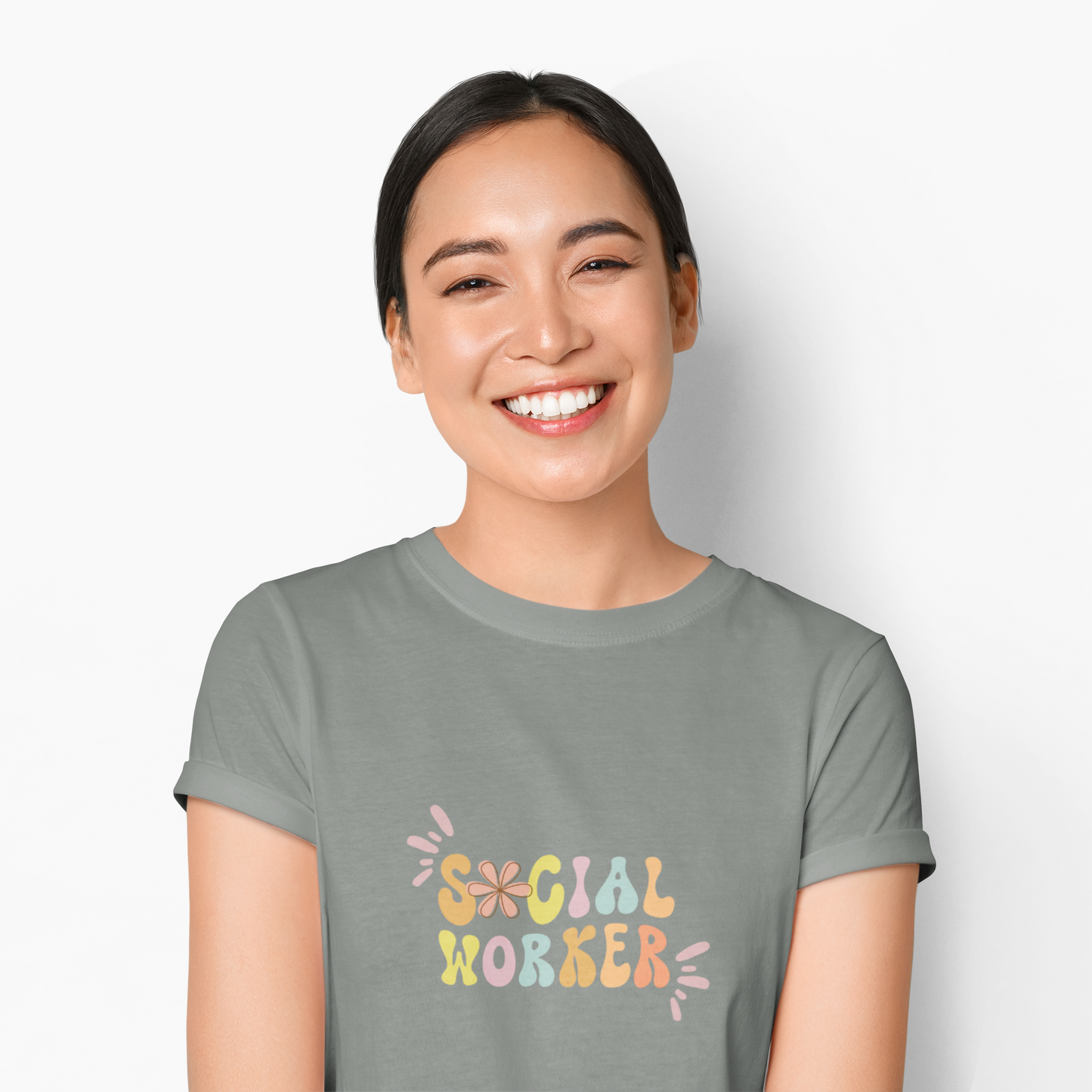 Social Worker T-Shirt, Fun Gift for Social Workers, Casual Wear, Everyday Comfort, Supportive Apparel