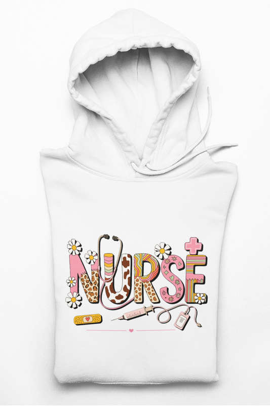Nurse Hoodie - Cozy Unisex Sweatshirt for Healthcare Heroes, Perfect Gift for Nurses, Medical Professionals, Cute Nurse Apparel, [...]