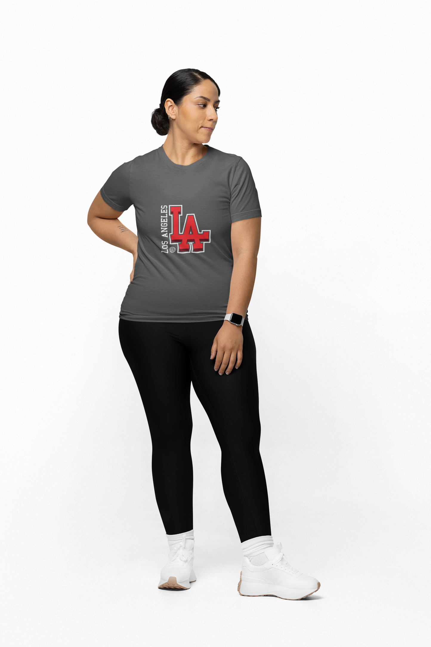 Los Angeles Graphic Tee, Unisex Cotton T-Shirt, LA Pride Shirt, Casual Streetwear, Summer Outfit, Gift for Sports Fans