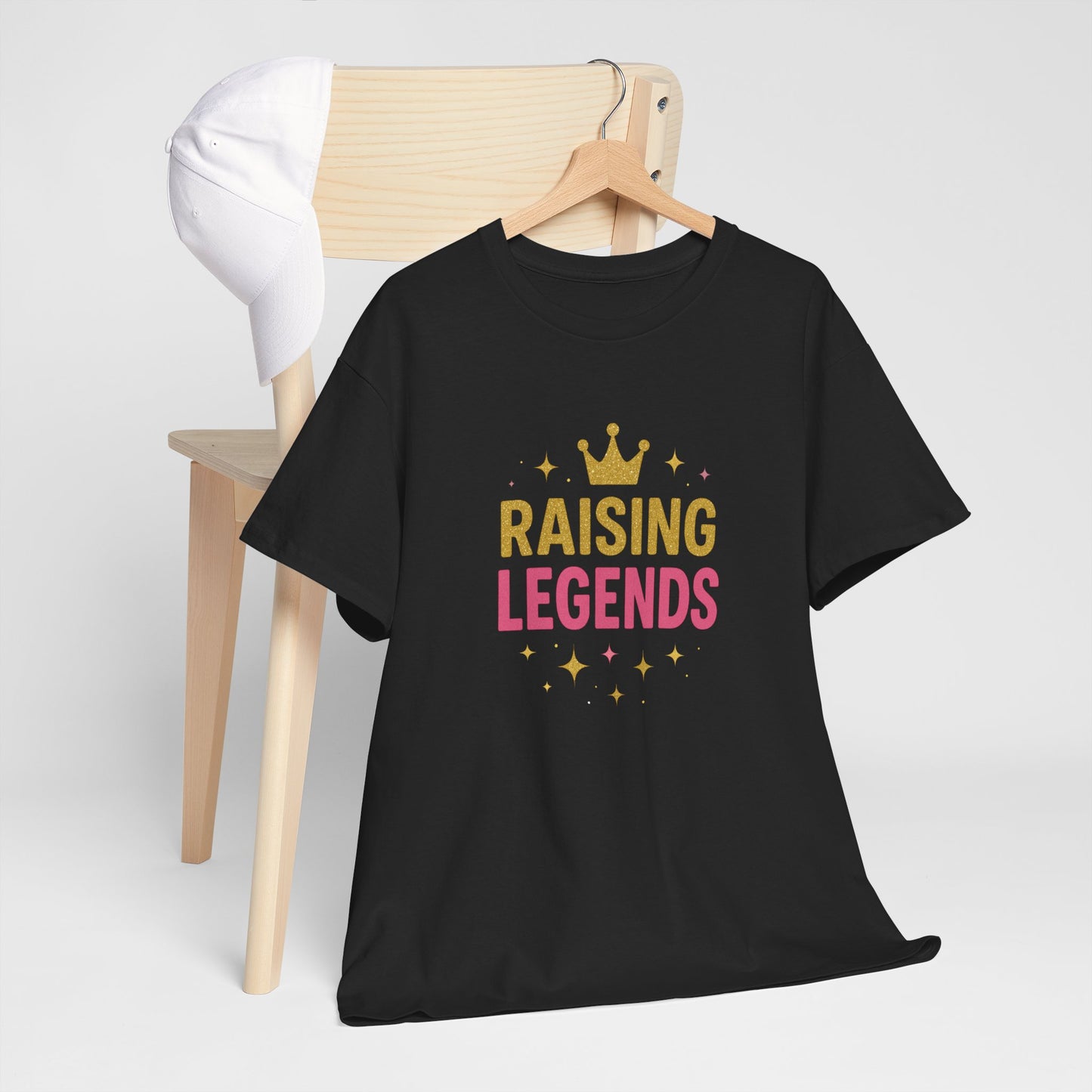 Raising Legends Cotton Tee - Fun Unisex Tee, Inspirational Gift, Family Reunion Shirt, Birthday Celebration Apparel, Everyday Casual Wear