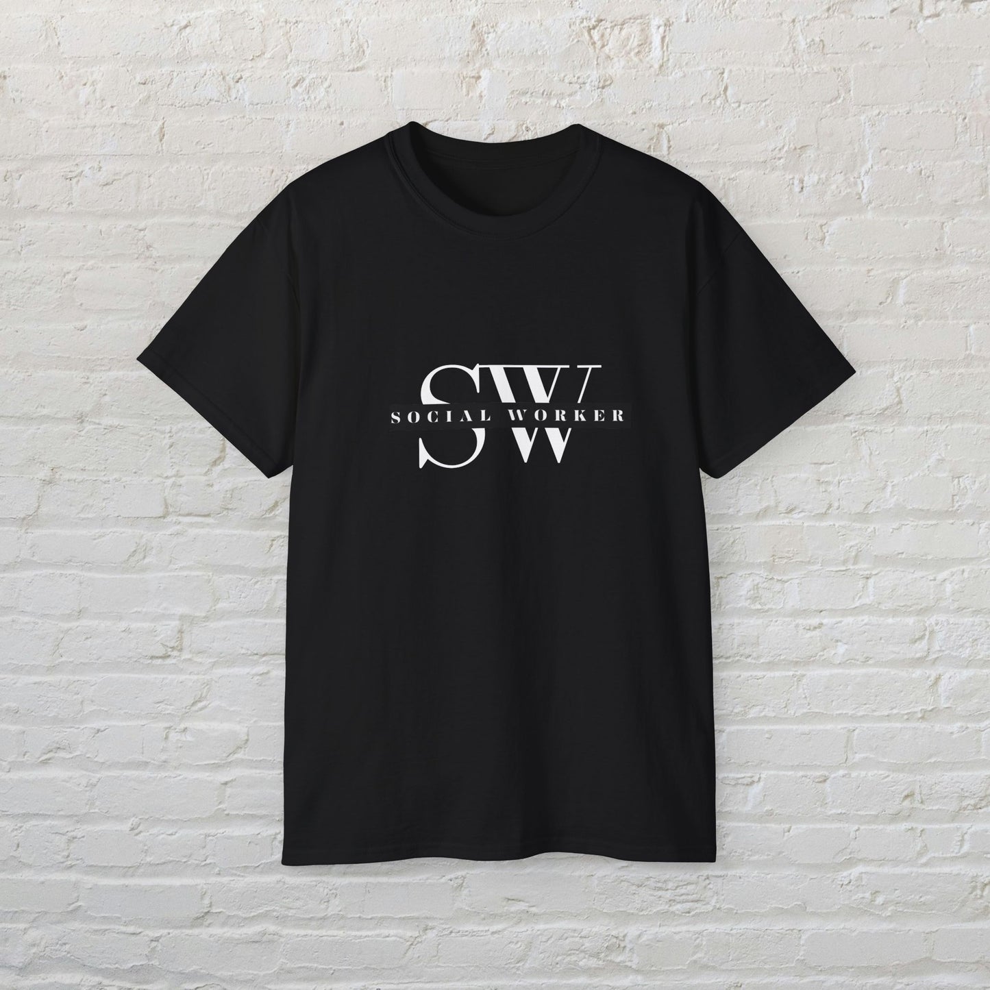 Social Worker Unisex Ultra Cotton Tee | Gift for Social Workers, Awareness Shirt, Everyday Wear, Inspirational Tops, Career Apparel
