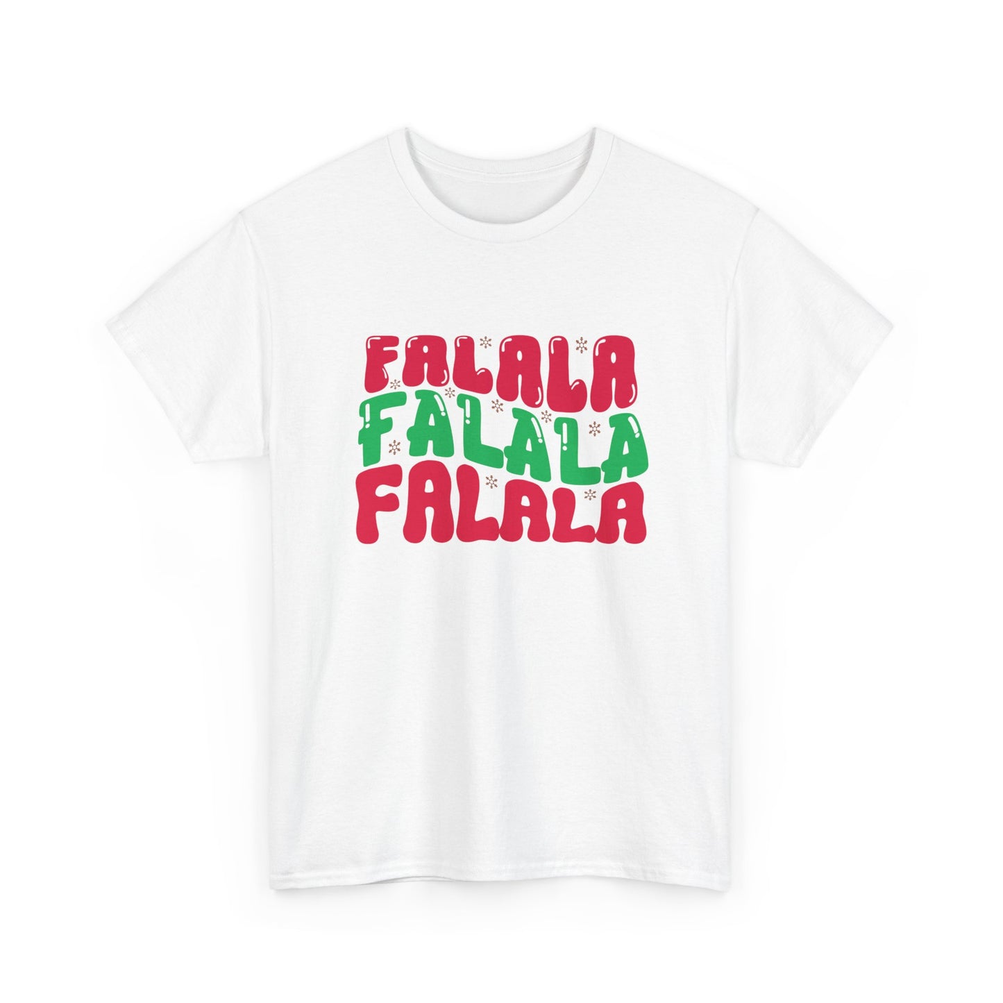 Festive Falala Unisex Heavy Cotton Tee - Holiday Celebration Shirt