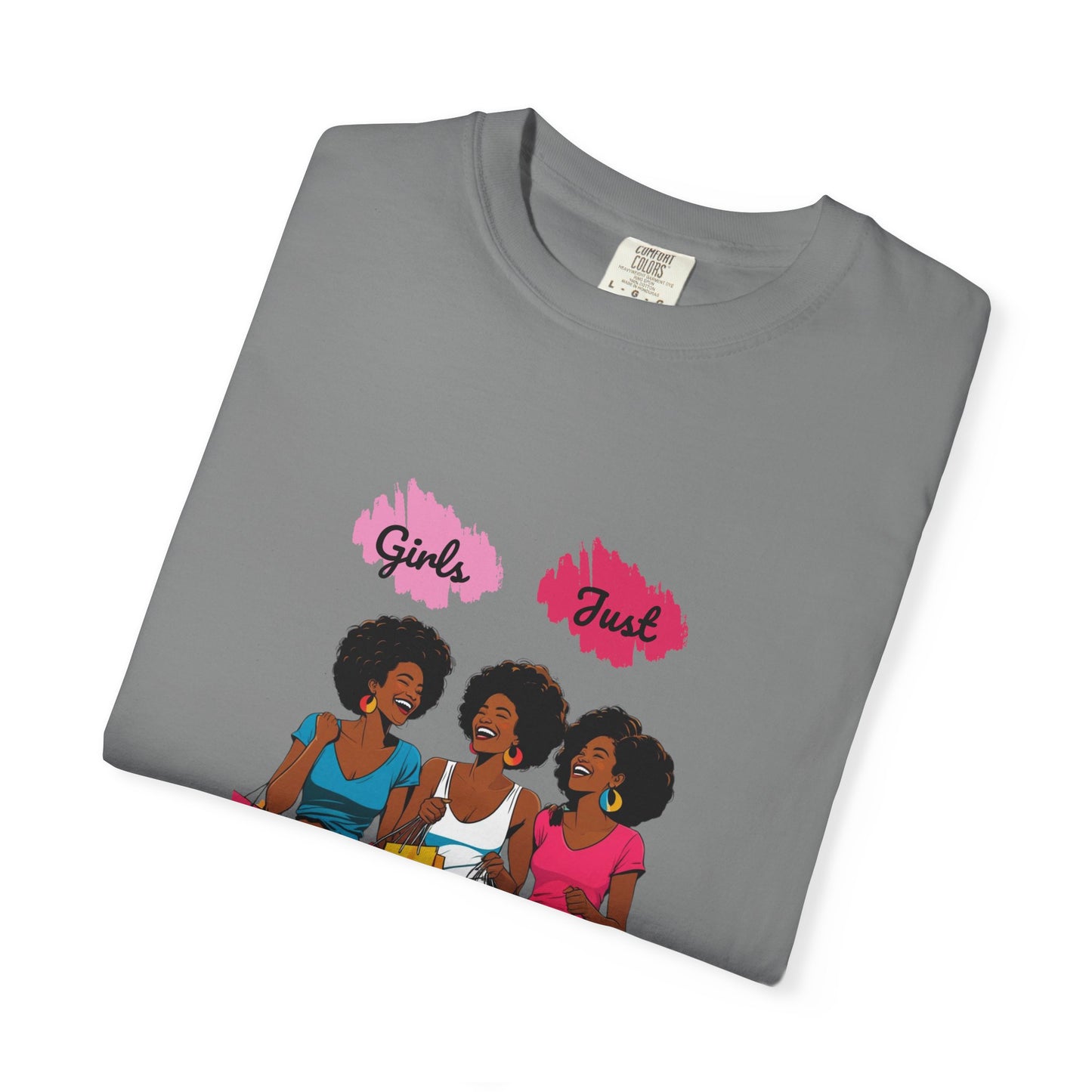 Girls Just Want Funds - Women's T-shirt, Cute Graphic Tee, Perfect for Shopping Days, Casual Wear, Gift for Friends