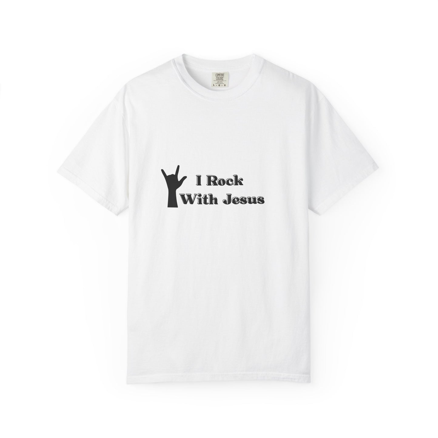 Unisex Garment-Dyed T-shirt/Rock with Jesus