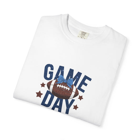 Game Day Unisex Garment-Dyed T-shirt, Football Tee, Sportswear, Casual Wear, Tailgate Shirt, Team Spirit Apparel