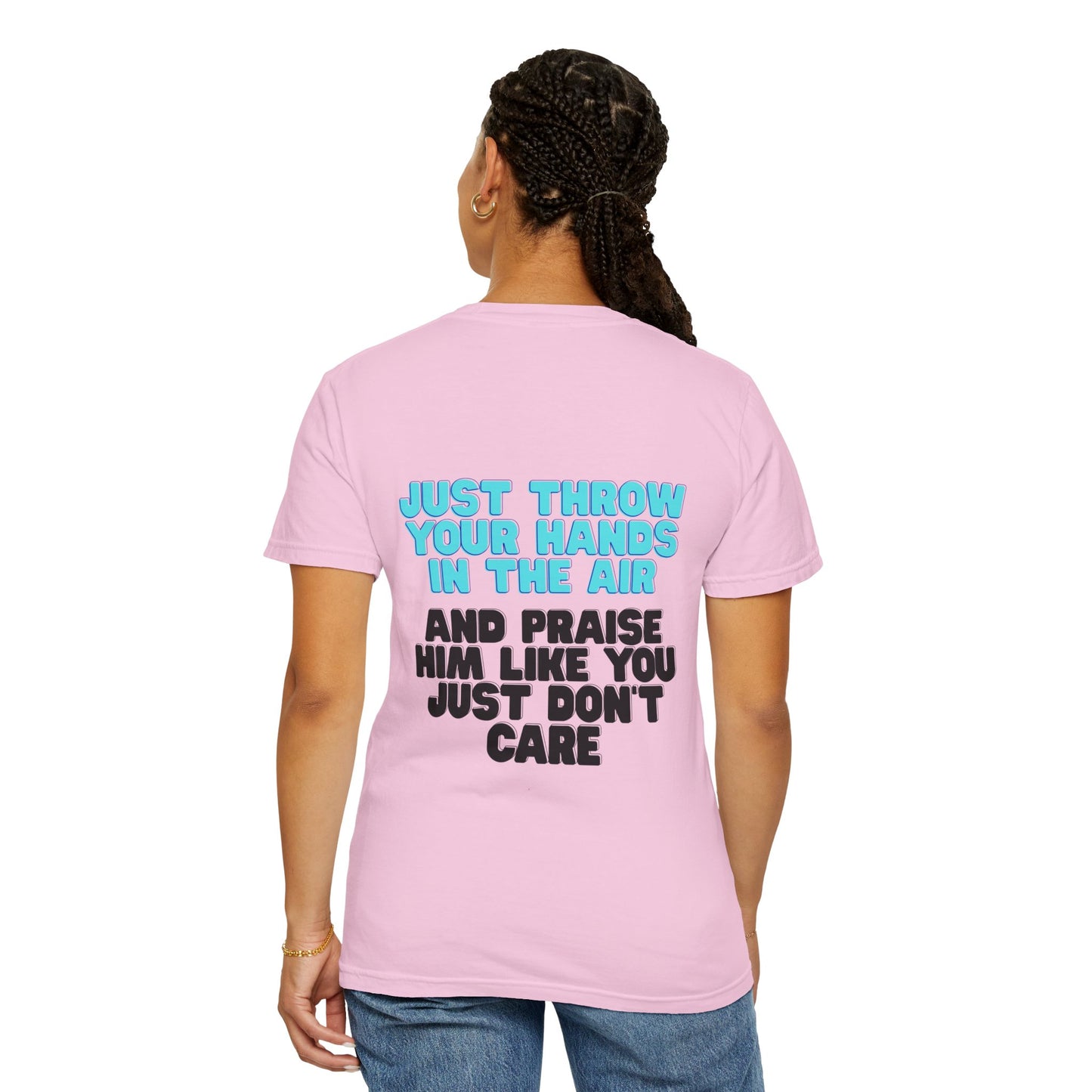 Unisex Garment-Dyed T-shirt/Rock with Jesus