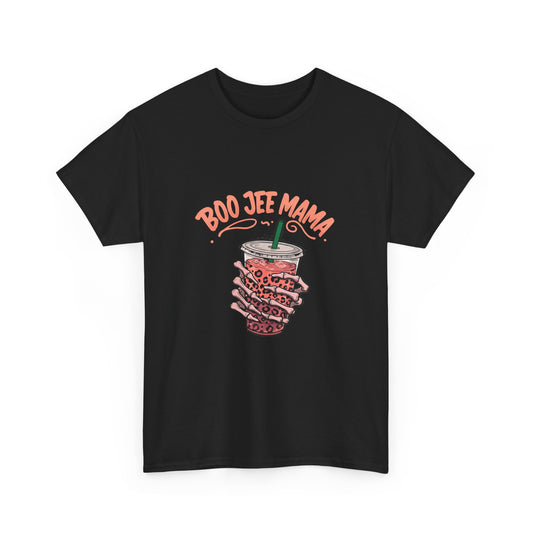 Boo Jee Mama Tee, Funny T-Shirt, Casual Unisex Top, Summer Outfit, Gifts for Friends, Unique Graphic Tee