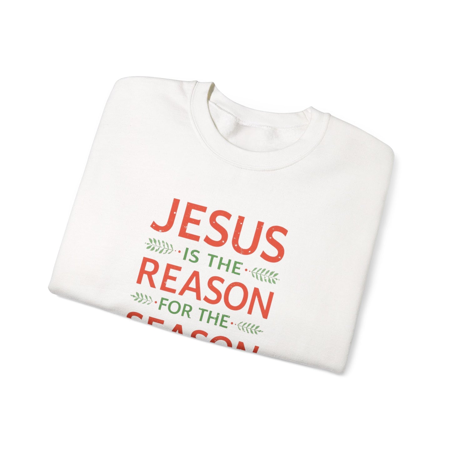 Jesus is the Reason Heavy Blend Crewneck Sweatshirt