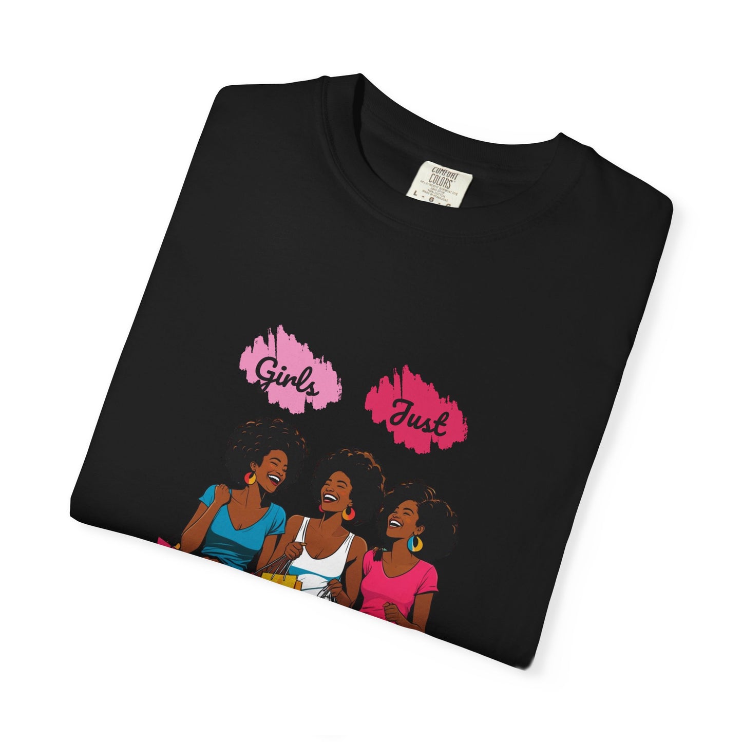 Girls Just Want Funds - Women's T-shirt, Cute Graphic Tee, Perfect for Shopping Days, Casual Wear, Gift for Friends