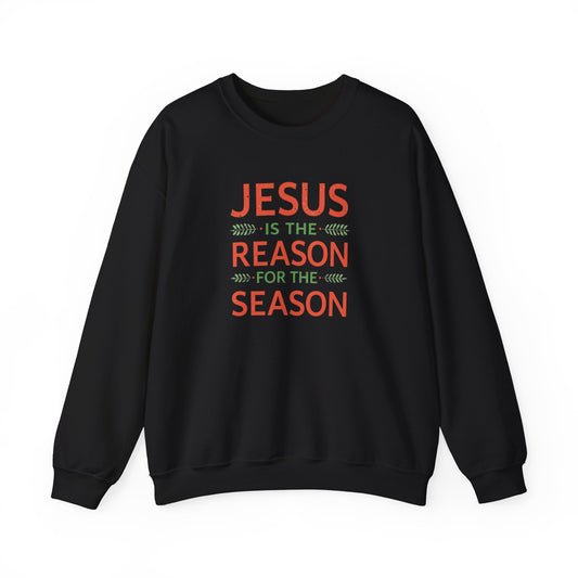 Jesus is the Reason Heavy Blend Crewneck Sweatshirt