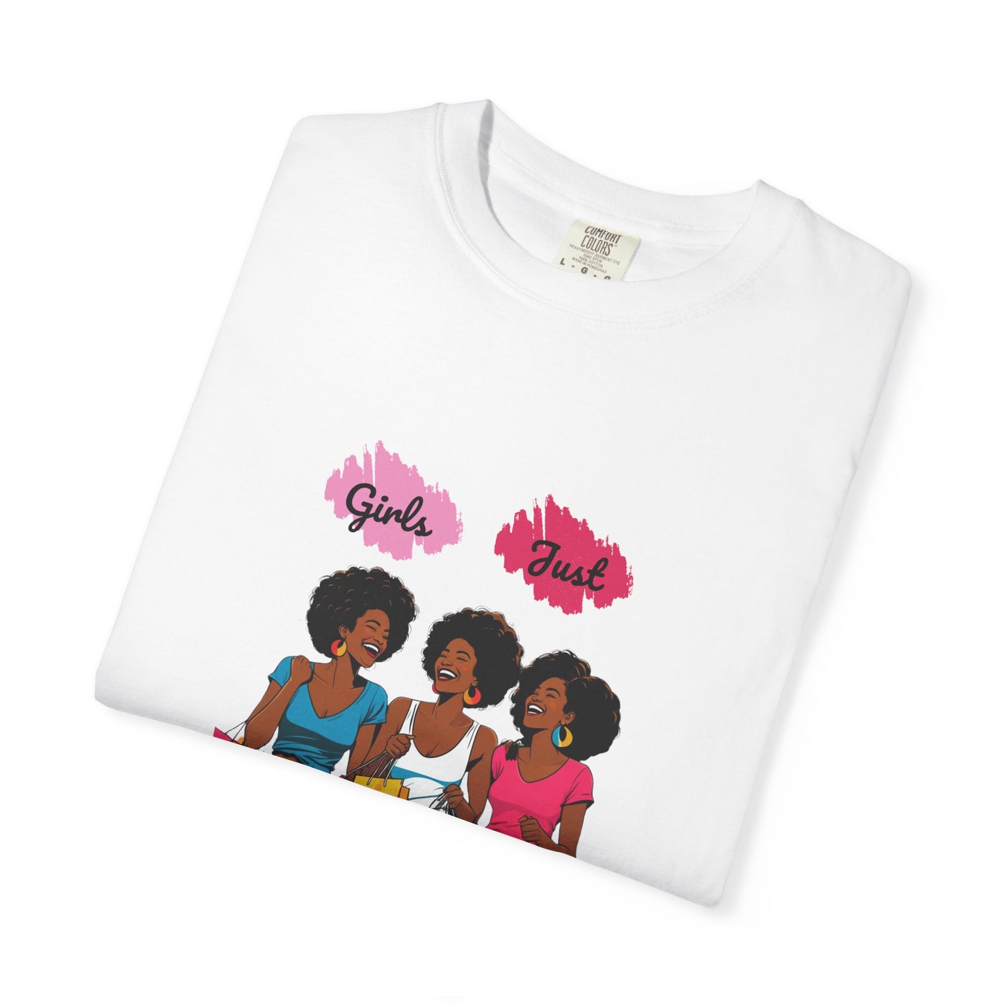 Girls Just Want Funds - Women's T-shirt, Cute Graphic Tee, Perfect for Shopping Days, Casual Wear, Gift for Friends