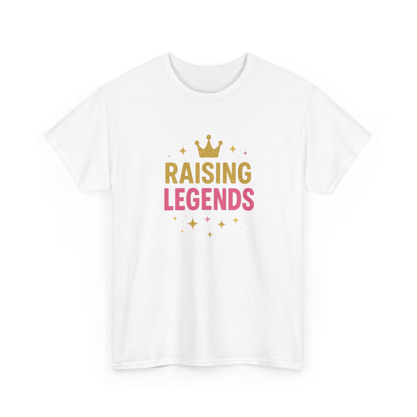 Raising Legends Cotton Tee - Fun Unisex Tee, Inspirational Gift, Family Reunion Shirt, Birthday Celebration Apparel, Everyday Casual Wear